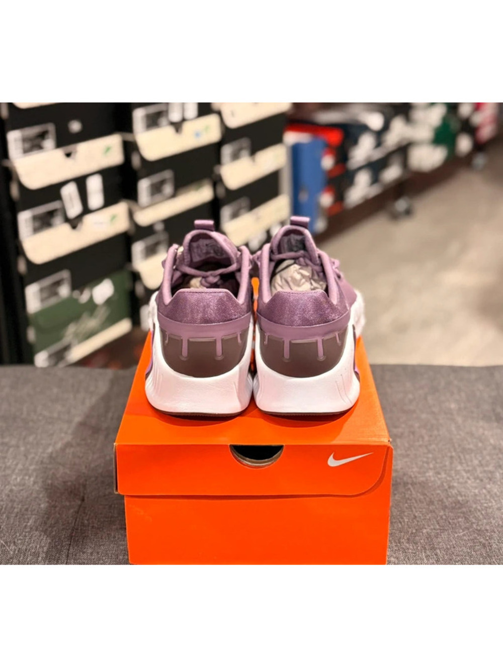 Nike Free Metcon 5 Violet Dust Rush Fuchsia Women’s Training Shoes US 8.5 (182) - Picture 5 of 7